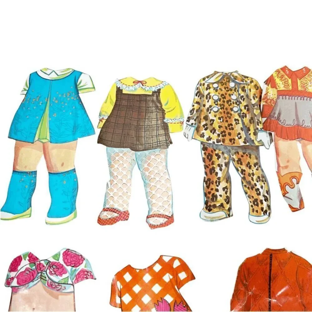 paper doll vintage swing
